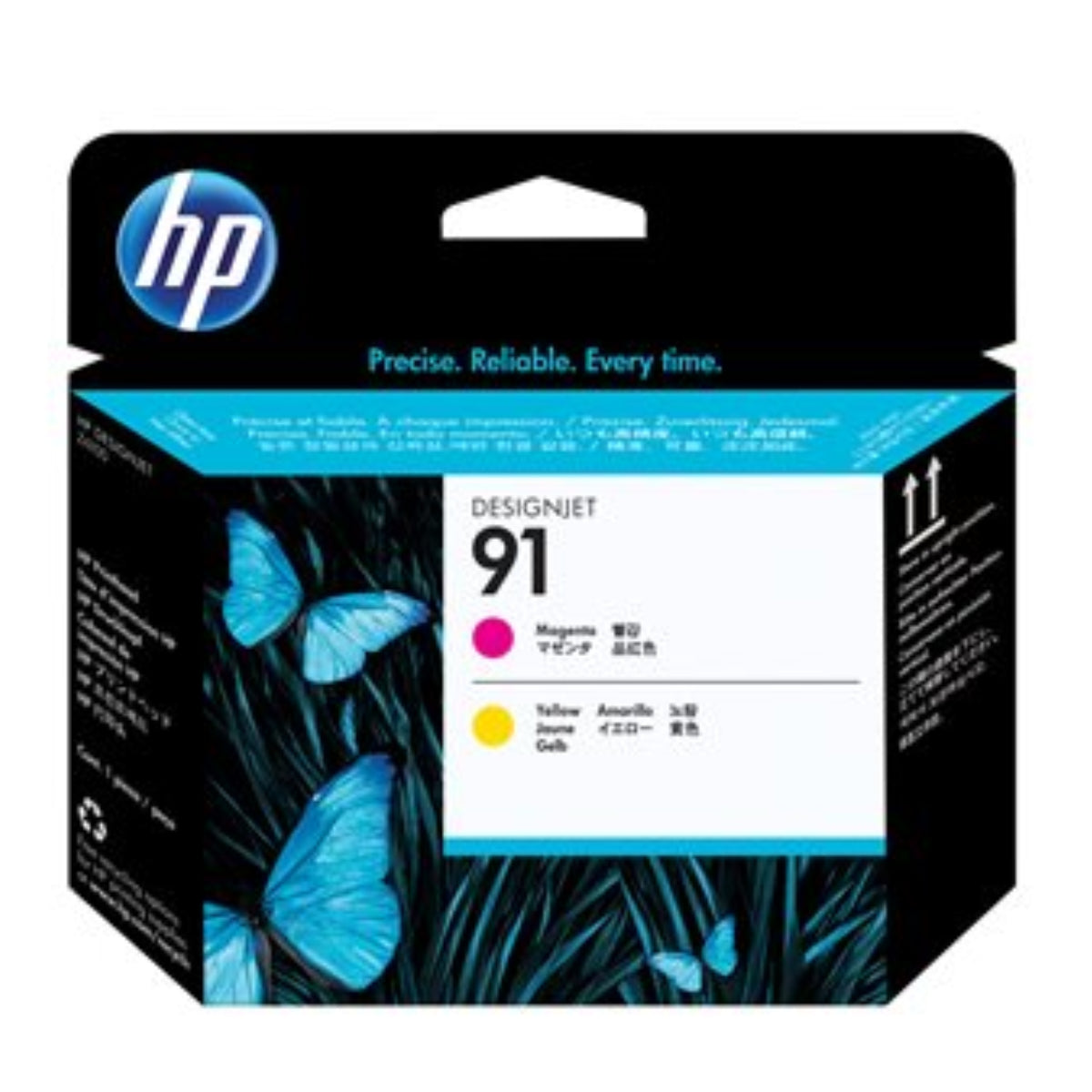 HP 91 (C9461A) Magenta and Yellow Original Printhead - Cartouches Certifiées