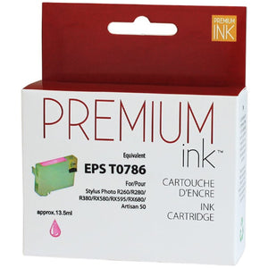 Compatible EPSON T078 (T078620) Photo Magenta Inkjet Cartridge Premium Quality - Cartouches Certifiées