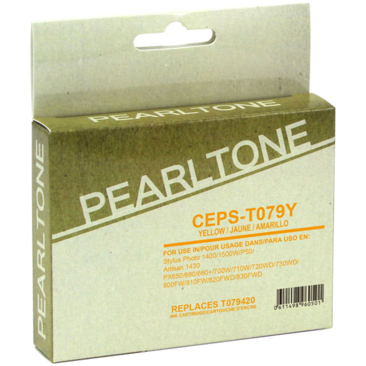 Compatible EPSON T079 (T079420) Yellow Inkjet Cartridge Premium Quality - Cartouches Certifiées