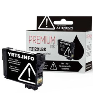 Compatible EPSON T212XL (T212XL120-S) Black Inkjet Cartridge Premium Quality - Cartouches Certifiées