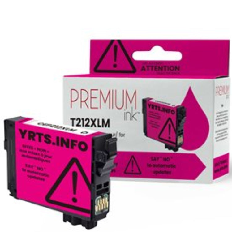 Compatible EPSON T212XL (T212XL320-S) Magenta Inkjet Cartridge Premium Quality - Cartouches Certifiées