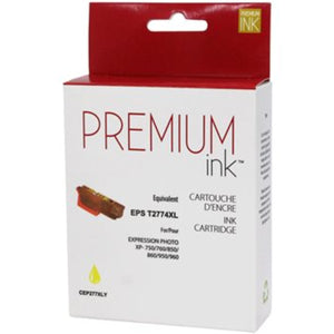 Compatible EPSON T277XL T277XL420 Yellow Inkjet Cartridge Premium Quality - Cartouches Certifiées