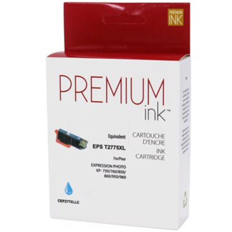 Compatible EPSON T277XL T277XL520 Light Cyan Inkjet Cartridge Premium Quality - Cartouches Certifiées