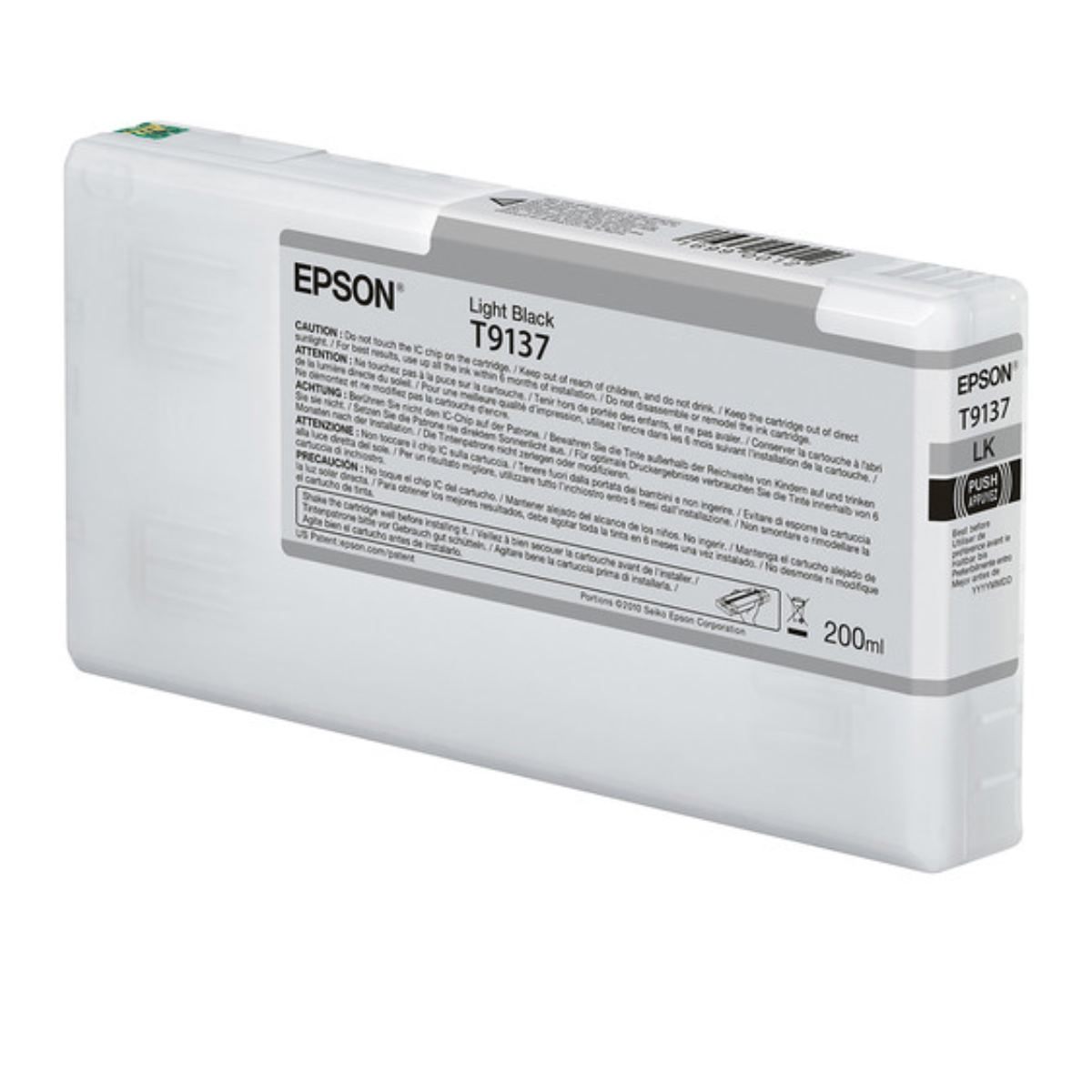 Epson light black original ink cartridge T913700