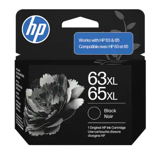 HP 63XL/65XL (B7RT5AN) Black Original Inkjet Cartridge