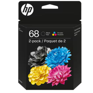 HP 68 (6L6S2TN) Black And Color Original Inkjet Cartridge - Cartouches Certifiées