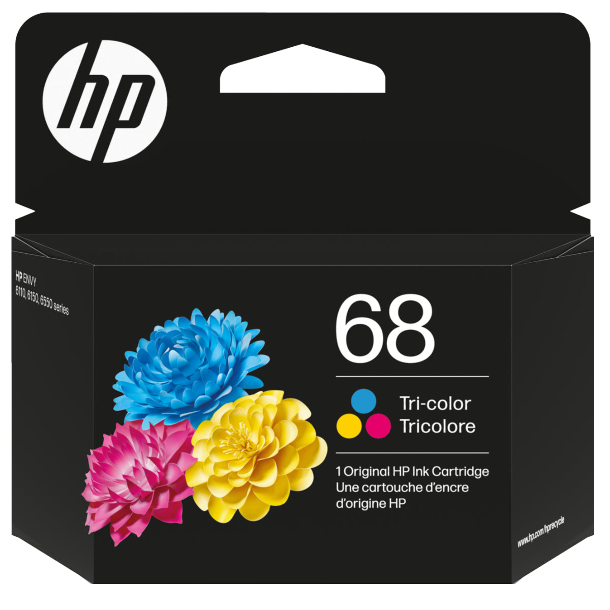 HP 68 (7FP20TN) Color Original Inkjet Cartridge - Cartouches Certifiées