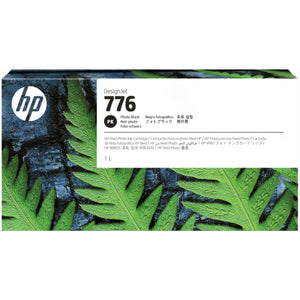 HP 776 - 1 liter (1XB11A) Photo Black Original Inkjet Cartridge - Cartouches Certifiées