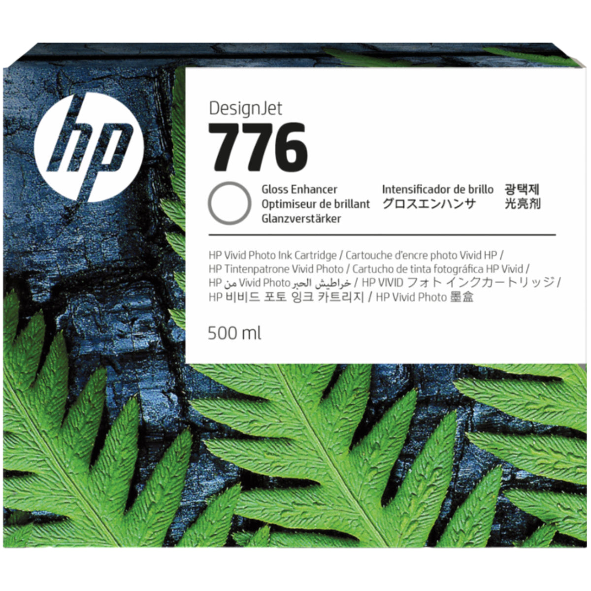 HP 776 - 500ml (1XB06A) Original Gloss Enhancer - Cartouches Certifiées