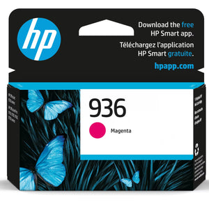 HP 936 (4S6V0LN) Magenta Original Inkjet Cartridge - Cartouches Certifiées
