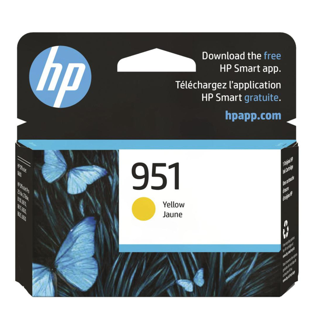 HP 951 (CN052AN) Yellow Original Inkjet Cartridge