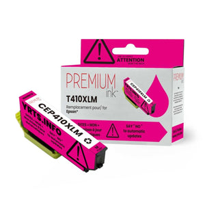 Compatible EPSON T410XL (T410XL320-S) Magenta Inkjet Cartridge Premium Quality - Cartouches Certifiées