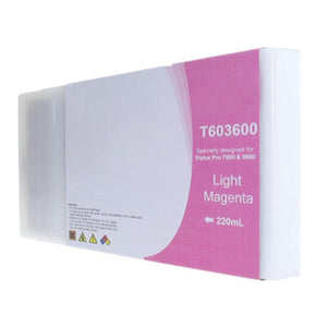 Compatible EPSON T603 (T603600) 220ml Photo Magenta Inkjet Cartridge Premium Quality - Cartouches Certifiées