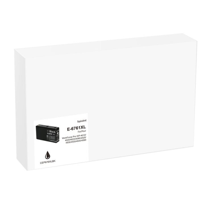 Compatible EPSON T676XL (T676XL120) Black Inkjet Cartridge Premium Quality - Cartouches Certifiées