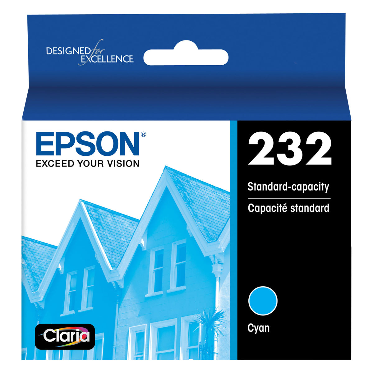 EPSON T232 (T232220) Cyan Original Inkjet Cartridge - Cartouches Certifiées