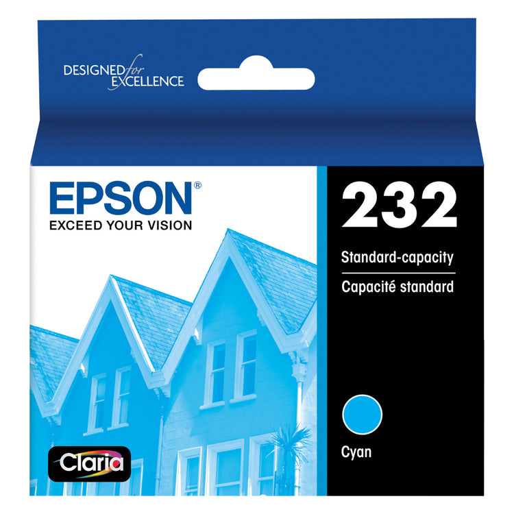 EPSON T232 (T232220) Cyan Original Inkjet Cartridge - Cartouches Certifiées