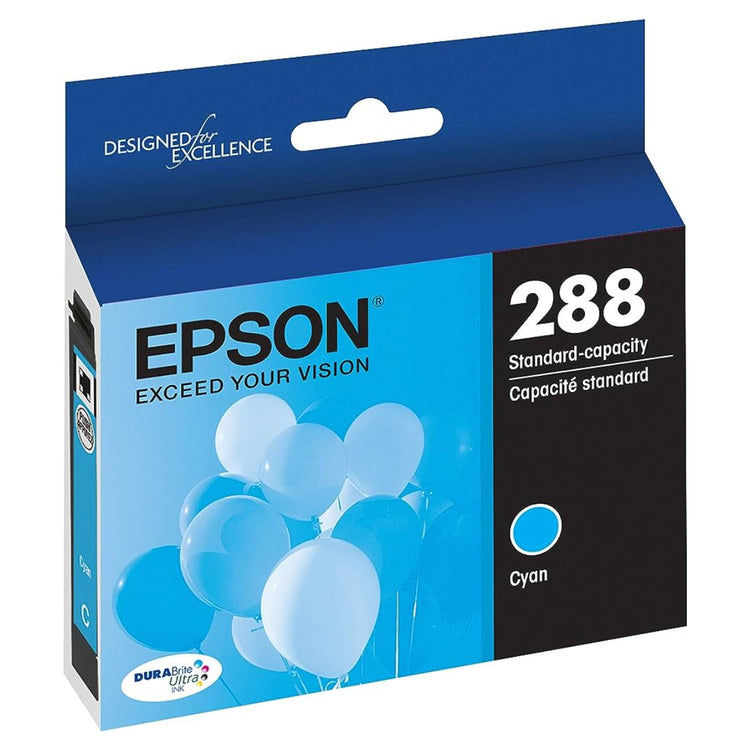 EPSON T288 (T288220) Cyan Original Inkjet Cartridge - Cartouches Certifiées