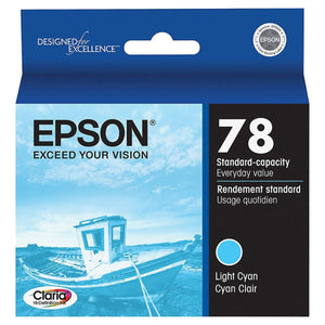 EPSON T078 (T078520) Photo Cyan Original Inkjet Cartridge - Cartouches Certifiées