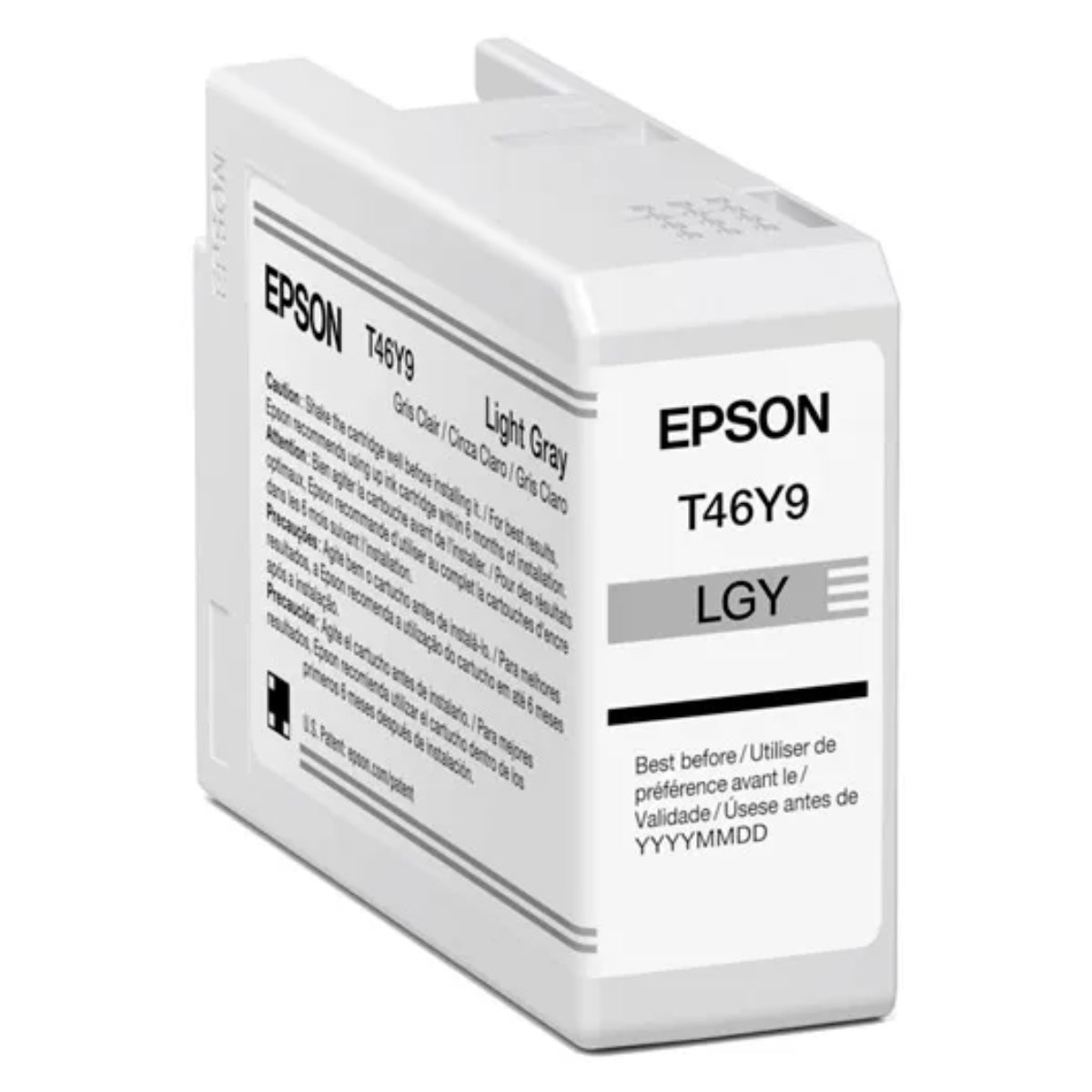 EPSON T46Y - 50ml (T46Y900) Light Gray Original Inkjet Cartridge - Cartouches Certifiées