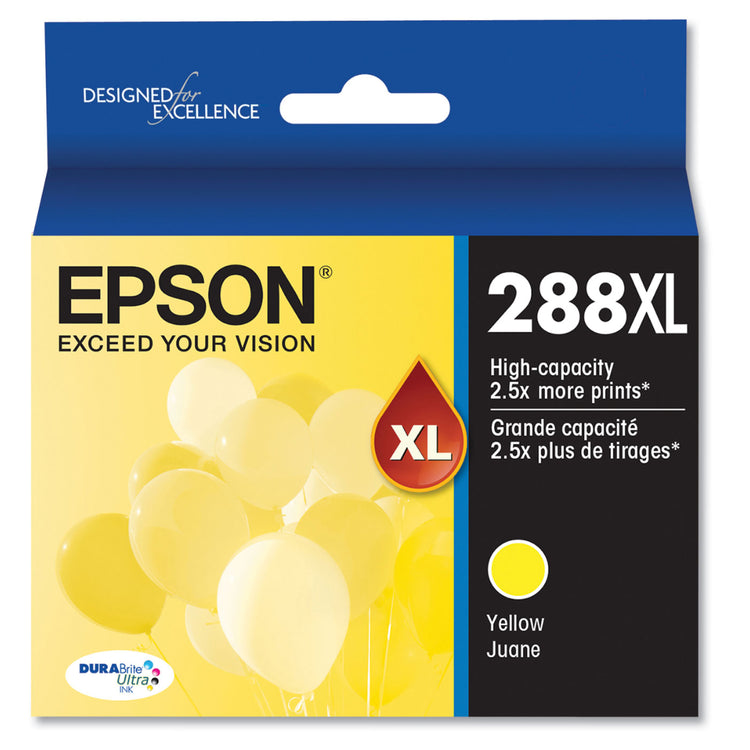 EPSON T288XL (T288XL420) Yellow Original Inkjet Cartridge - Cartouches Certifiées