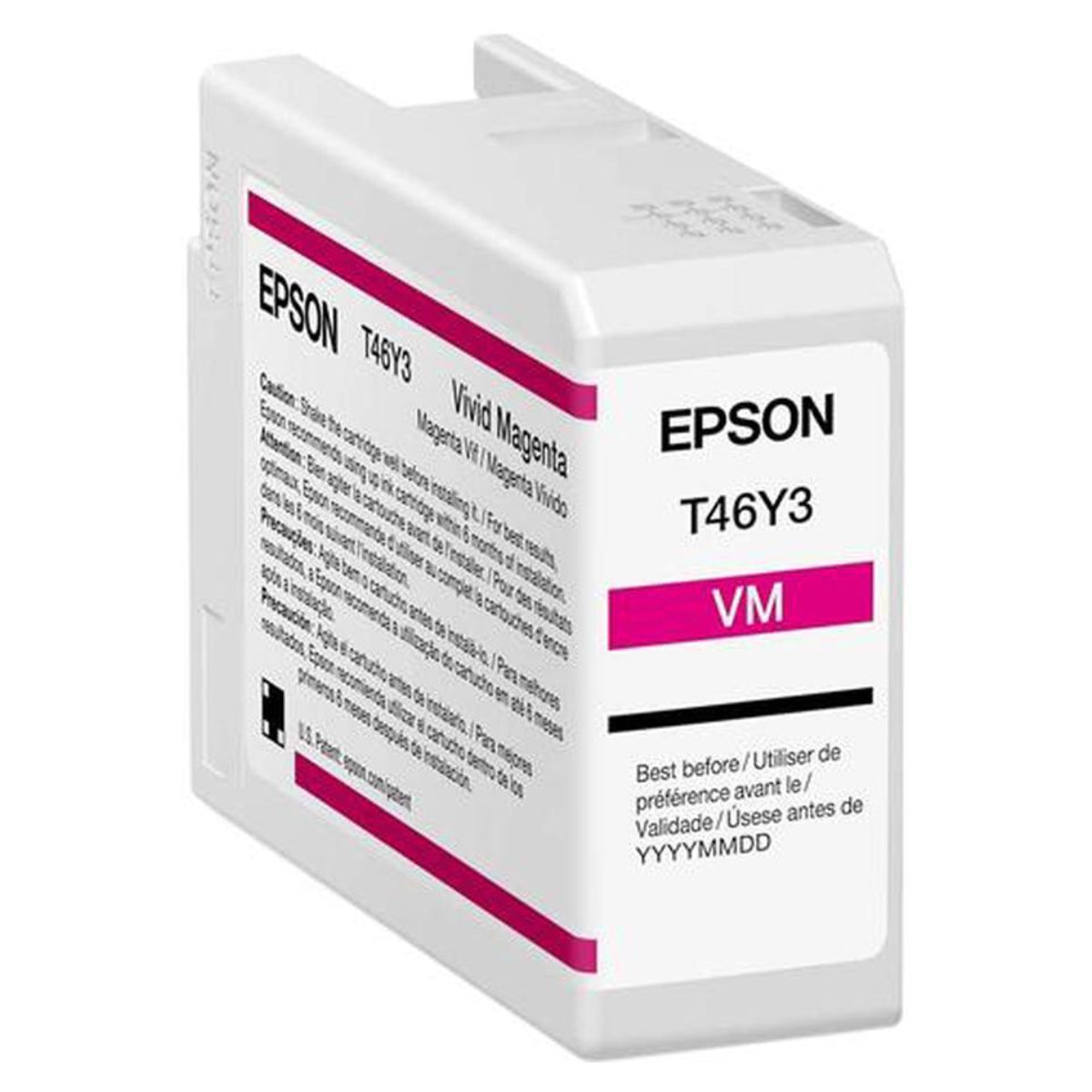 EPSON T46Y - 50ml (T46Y300) Magenta Original Inkjet Cartridge - Cartouches Certifiées