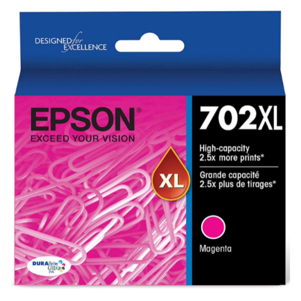 EPSON T702XL (T702XL320) Magenta Original Inkjet Cartridge - Cartouches Certifiées