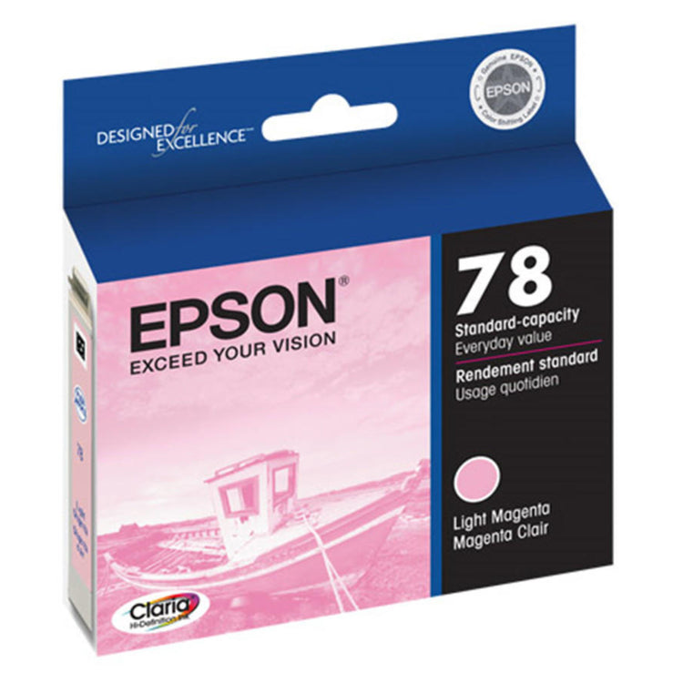 EPSON T078 (T078620) Photo Magenta Original Inkjet Cartridge - Cartouches Certifiées