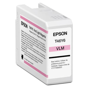 EPSON T46Y - 50ml (T46Y600) Ligth Magenta Original Inkjet Cartridge - Cartouches Certifiées