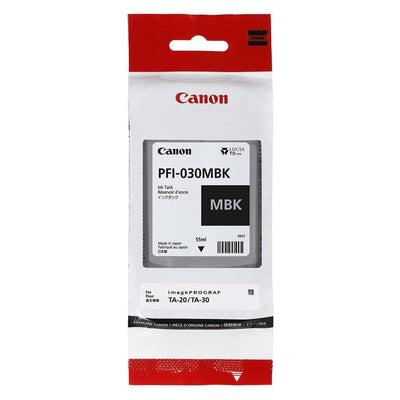CANON PFI-030 55ml (3488C001) Matte Black Original Inkjet Cartridge - Cartouches Certifiées