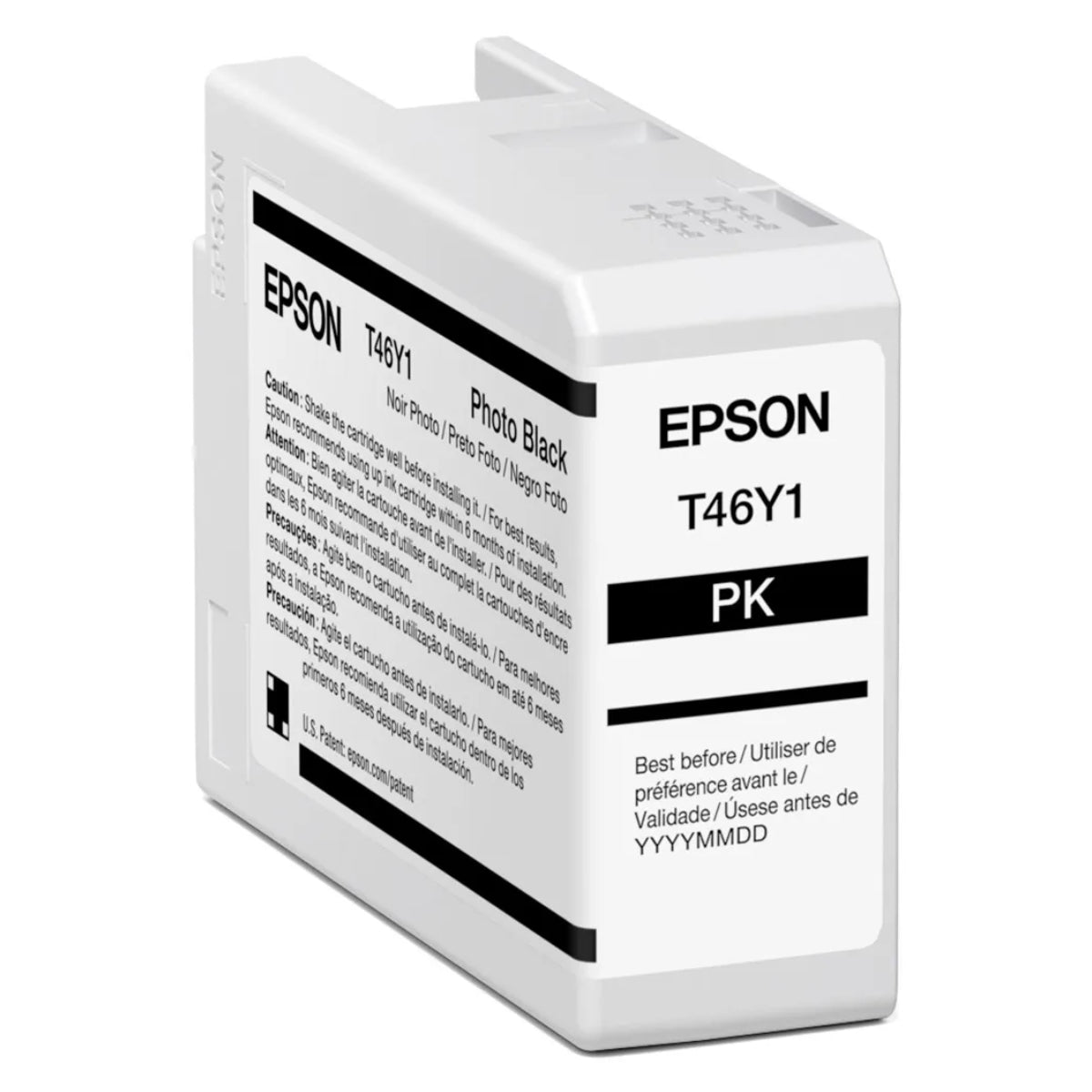 EPSON T46Y - 50ml (T46Y100) Photo Black Original Inkjet Cartridge - Cartouches Certifiées