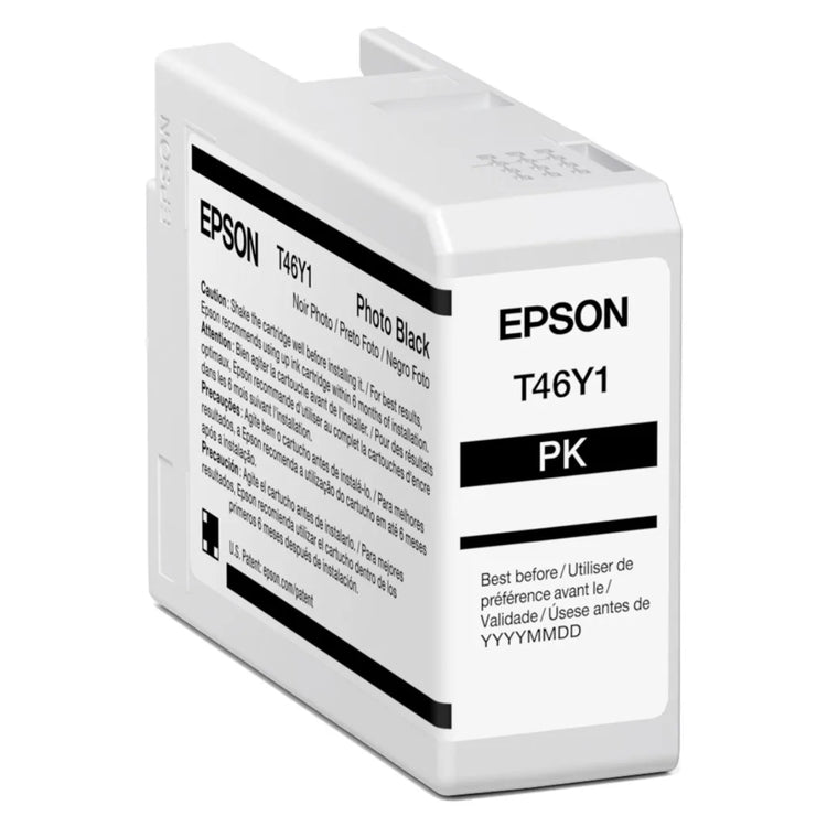 EPSON T46Y - 50ml (T46Y100) Photo Black Original Inkjet Cartridge - Cartouches Certifiées