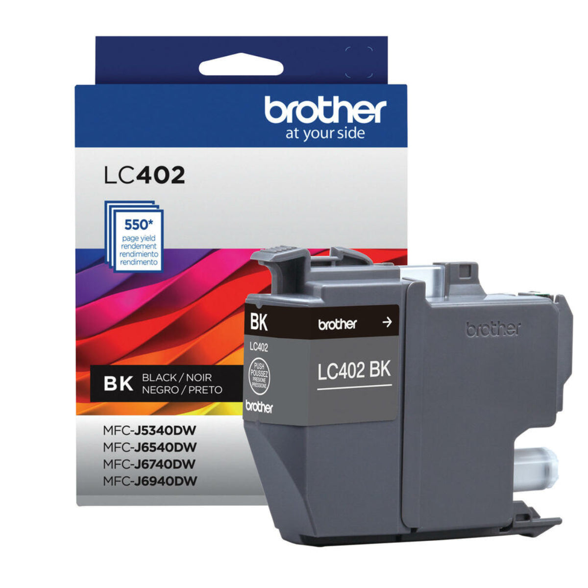 BROTHER LC402BKS Black Original Toner Cartridge - Cartouches Certifiées