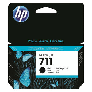 HP 711 - 38ML (CZ129A) Black Original Inkjet Cartridge - Cartouches Certifiées