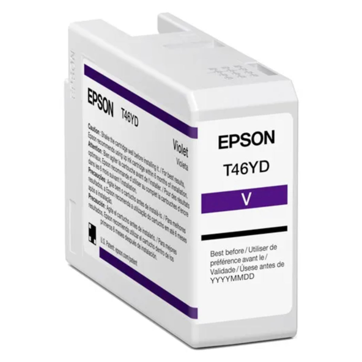 EPSON T46Y - 50ml (T46YD00) Violet Original Inkjet Cartridge - Cartouches Certifiées