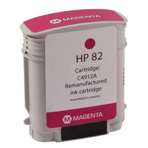 Refurbished HP 82 - 69ml (C4912A) Magenta Inkjet Cartridge - Cartouches Certifiées