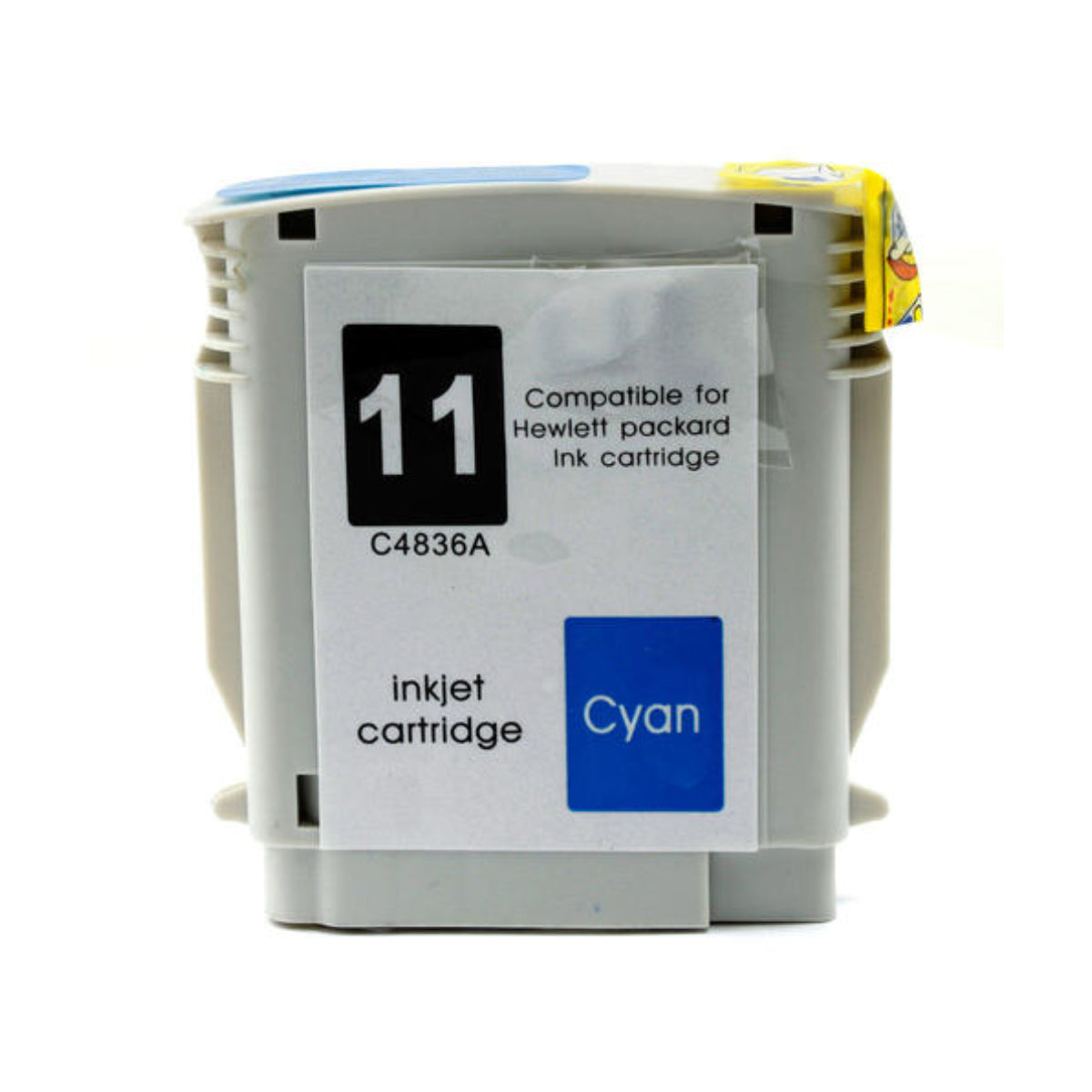 Refurbished HP 11 (C4836A) Cyan Inkjet Cartridge - Cartouches Certifiées