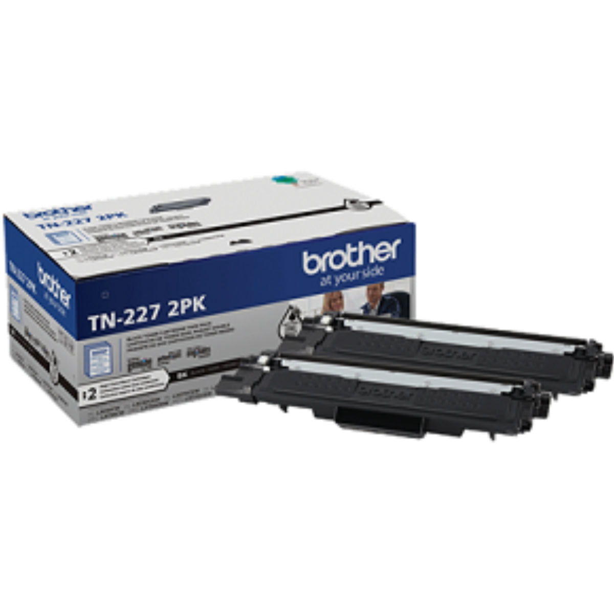 BROTHER TN-2272PK Black Original Toner Cartridge - Cartouches Certifiées