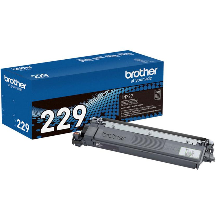 BROTHER TN229BK Black Original Toner Cartridge - Cartouches Certifiées