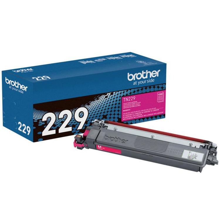 BROTHER TN229M Magenta Original Toner Cartridge - Cartouches Certifiées