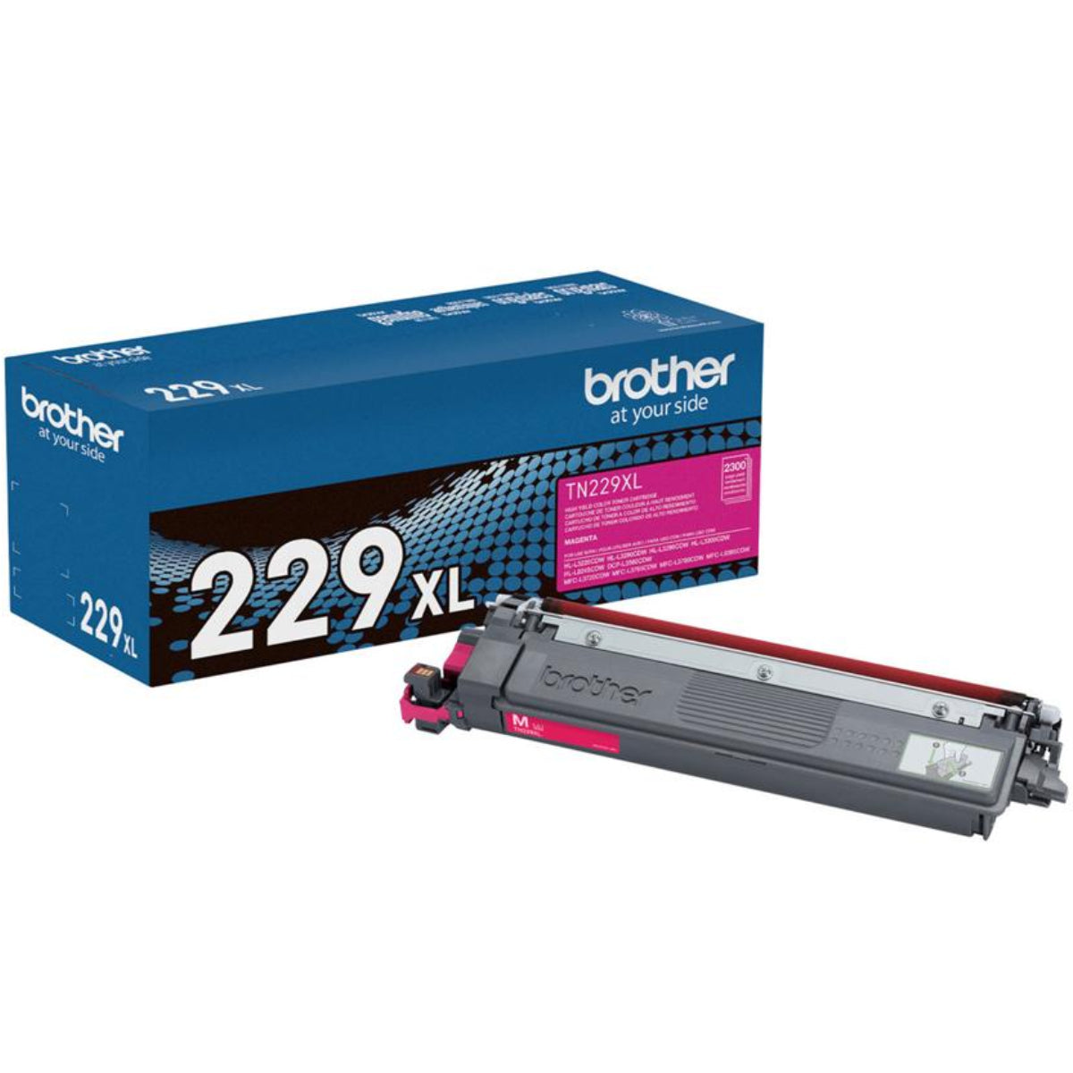 BROTHER TN229XLM Magenta Original Toner Cartridge - Cartouches Certifiées