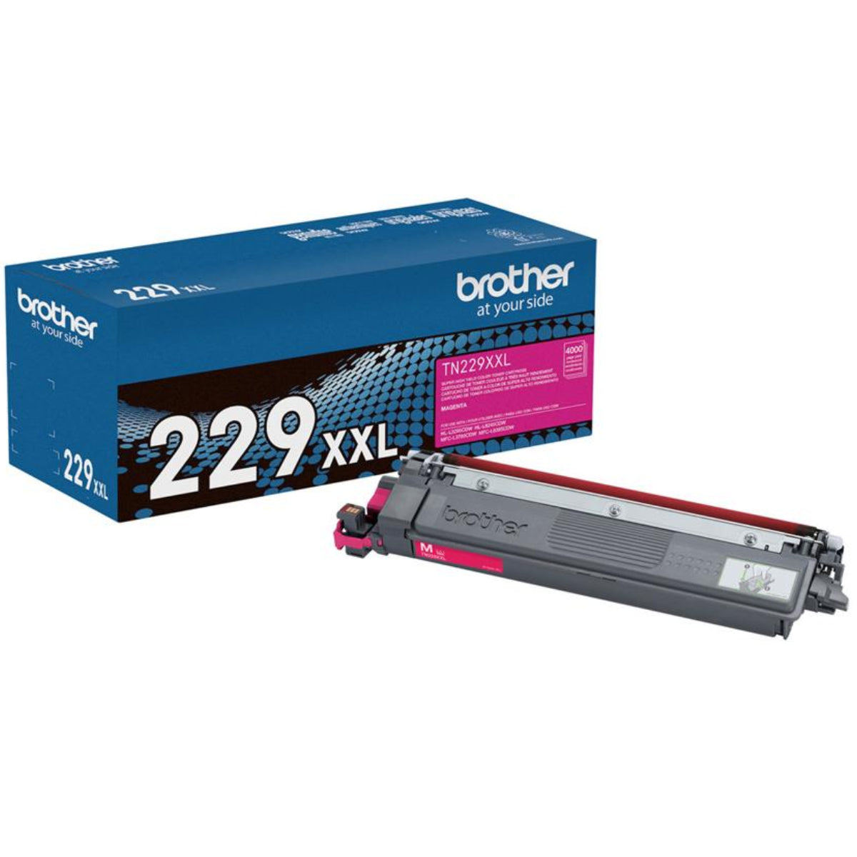 BROTHER TN229XXLM Magenta Original Toner Cartridge - Cartouches Certifiées