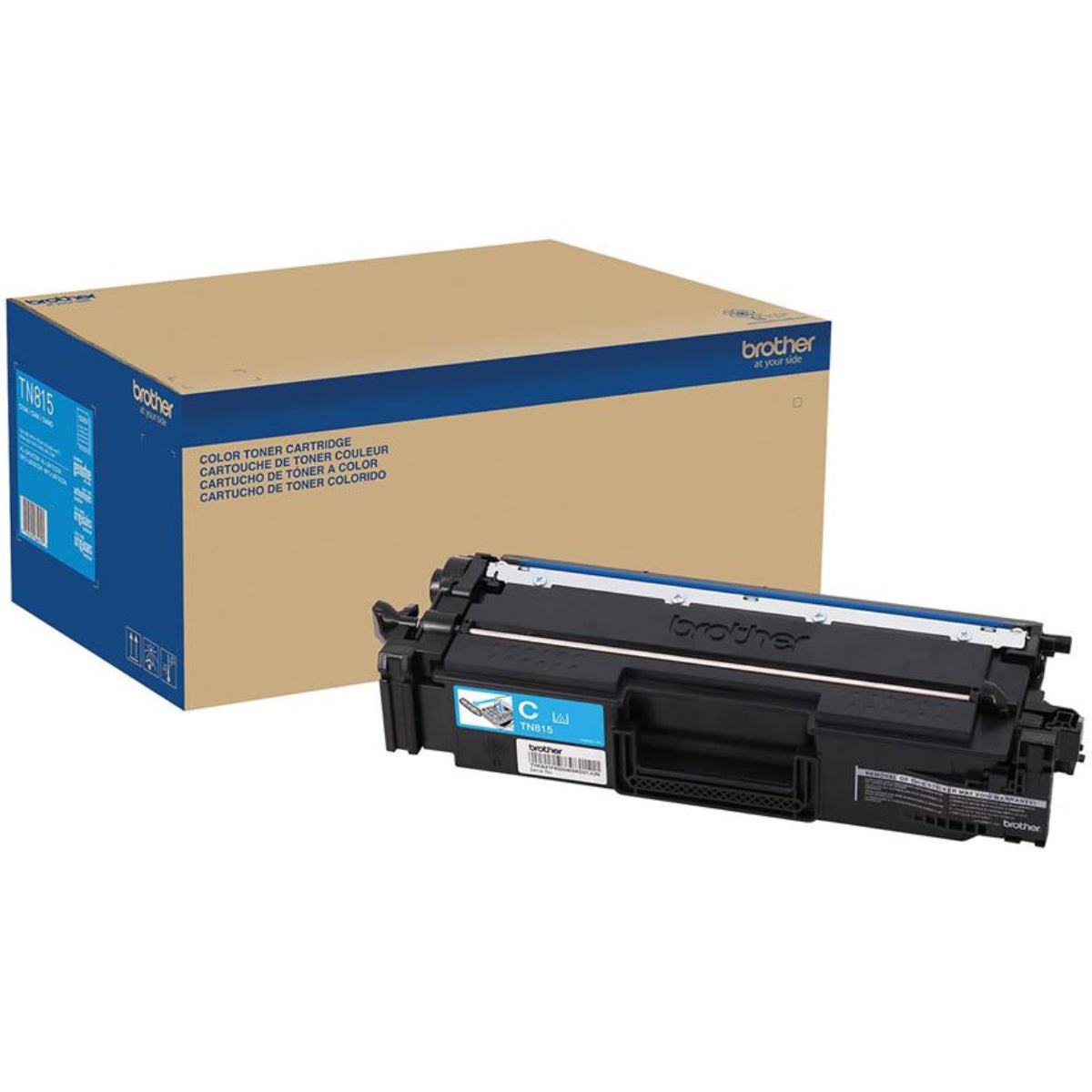BROTHER TN815C Cyan Original Toner Cartridge - Cartouches Certifiées