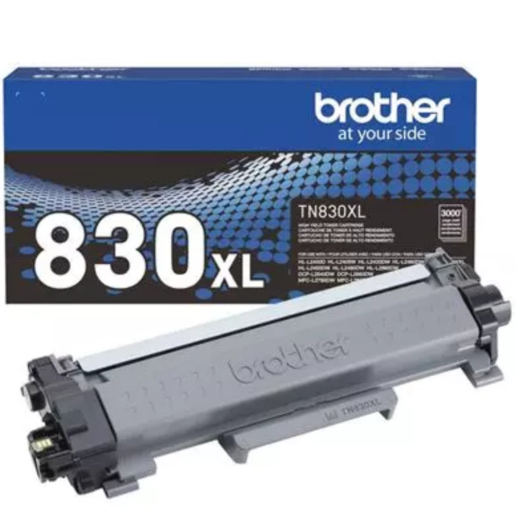 BROTHER TN830XL Black Original Toner Cartridge - Cartouches Certifiées