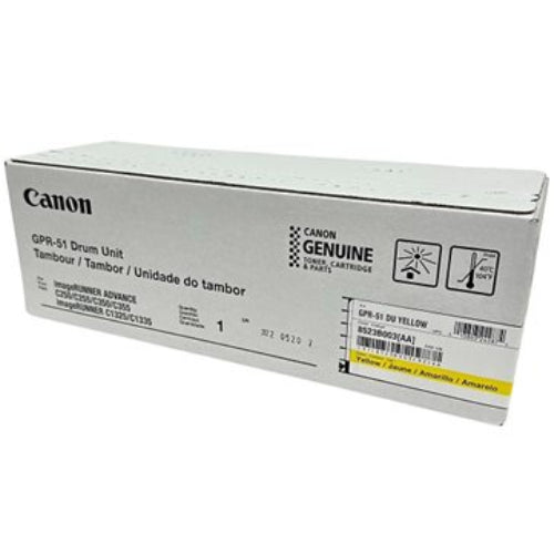 CANON GPR-51 (8523B003AA) Yellow Original Drum - Cartouches Certifiées