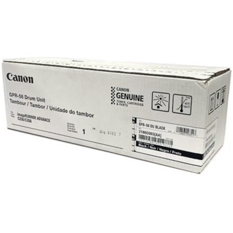 CANON GPR-58 (2186C003AA) Black Original Drum - Cartouches Certifiées
