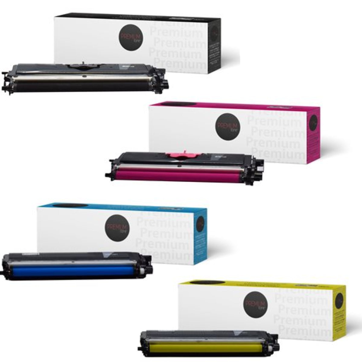 Compatible BROTHER TN229XL Set of 4 Black and Color Toner Cartridge Premium Quality - Cartouches Certifiées