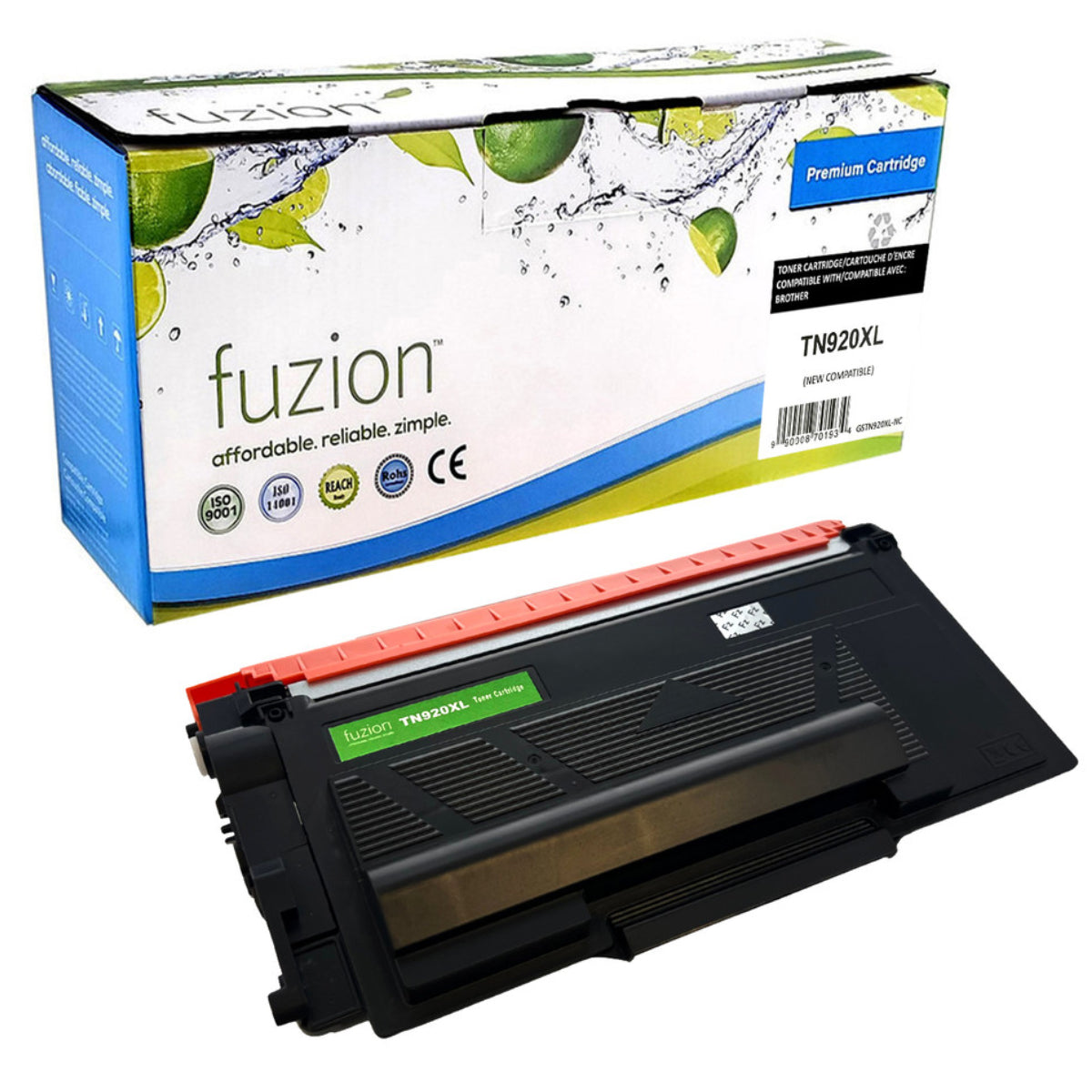 Compatible BROTHER TN-920XL Black Toner Cartridge Premium Quality - Cartouches Certifiées