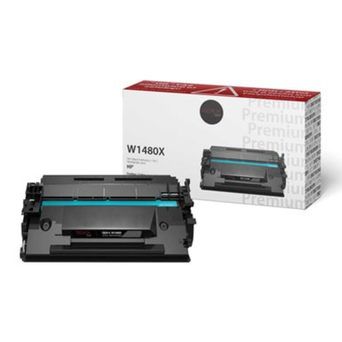 Compatible HP (148X) Black Toner Cartridge Premium Quality - Cartouches Certifiées