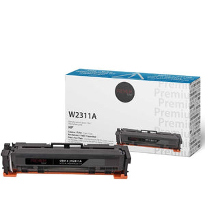 Compatible HP (215A) Cyan Toner Cartridge Premium Quality - Cartouches Certifiées