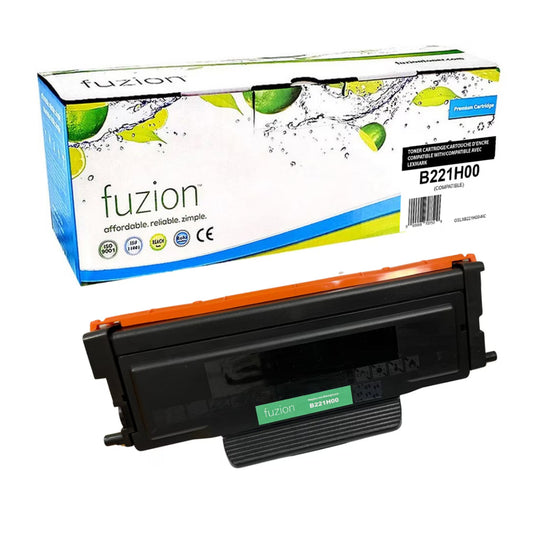 Compatible LEXMARK B221H00 Black Toner Cartridge Premium Quality